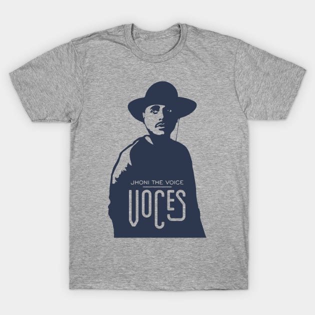 Jhoni The Voice "Voces" Album Tee T-Shirt by jhonithevoice